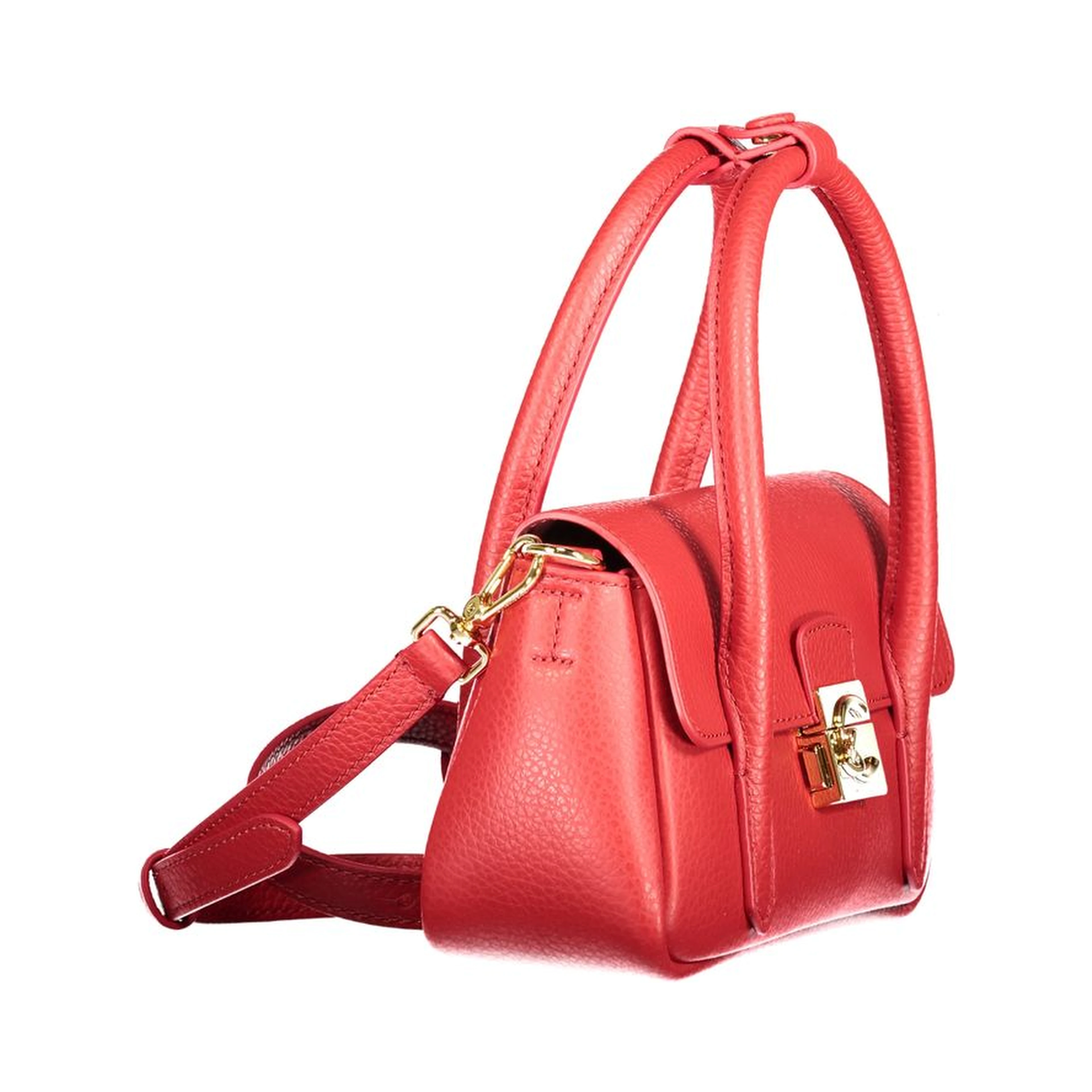 Red Leather Women's Bag