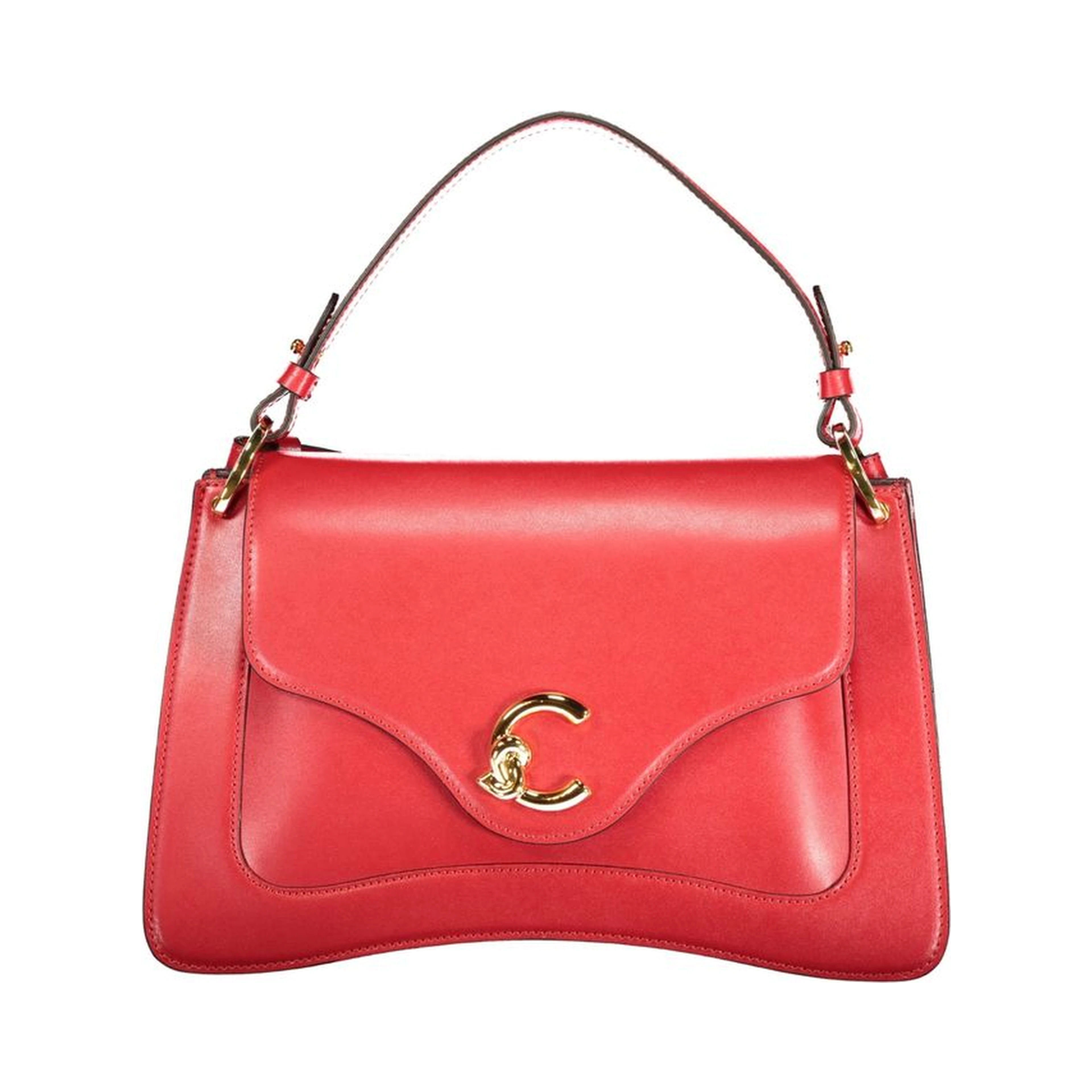 Red Leather Womens Bag