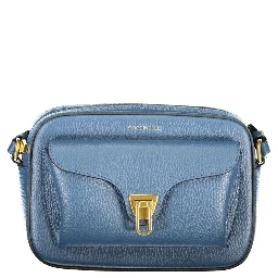 Blue Leather Womens Bag