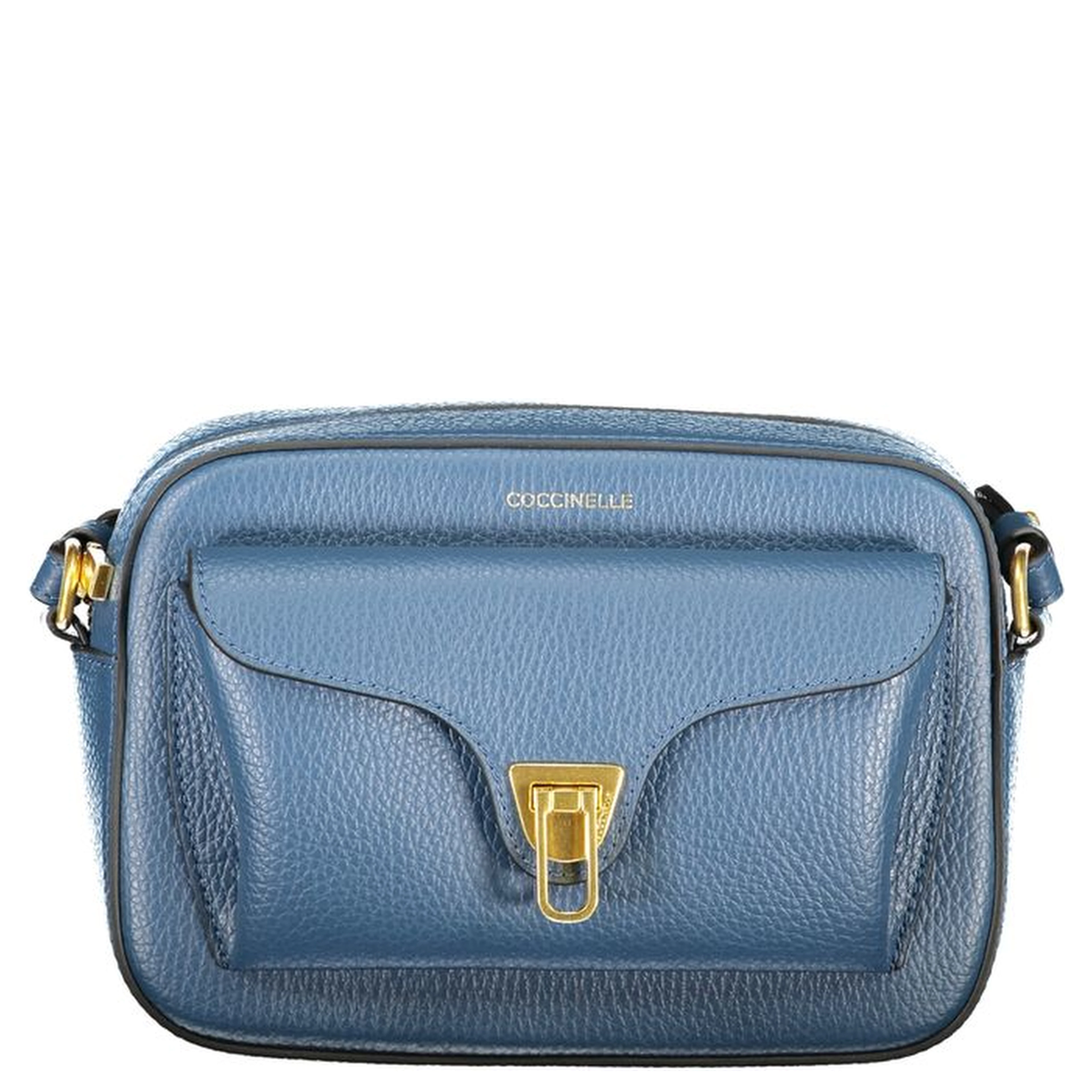 Blue Leather Womens Bag