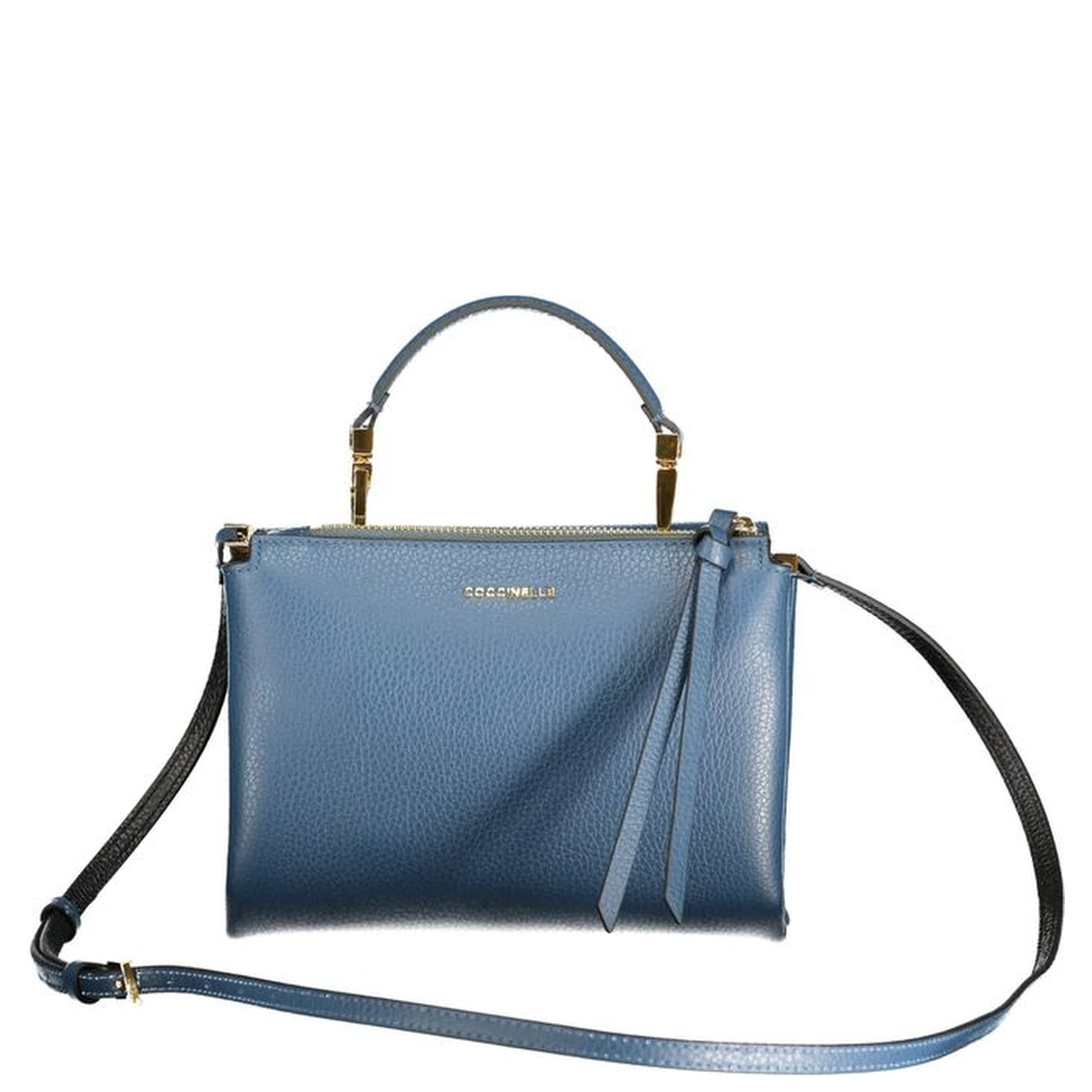 Blue Leather Women's Bag
