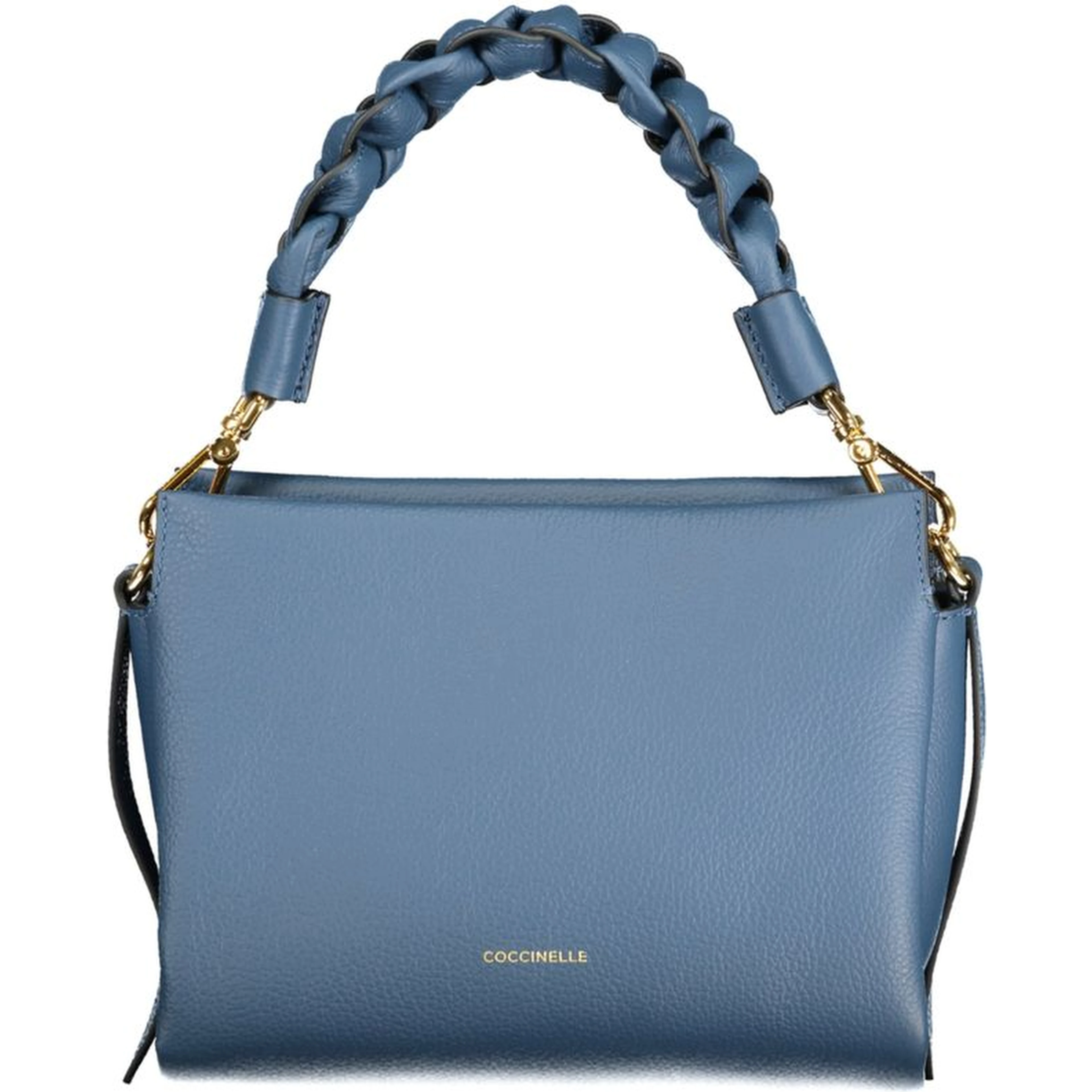 Blue Leather Women Bag