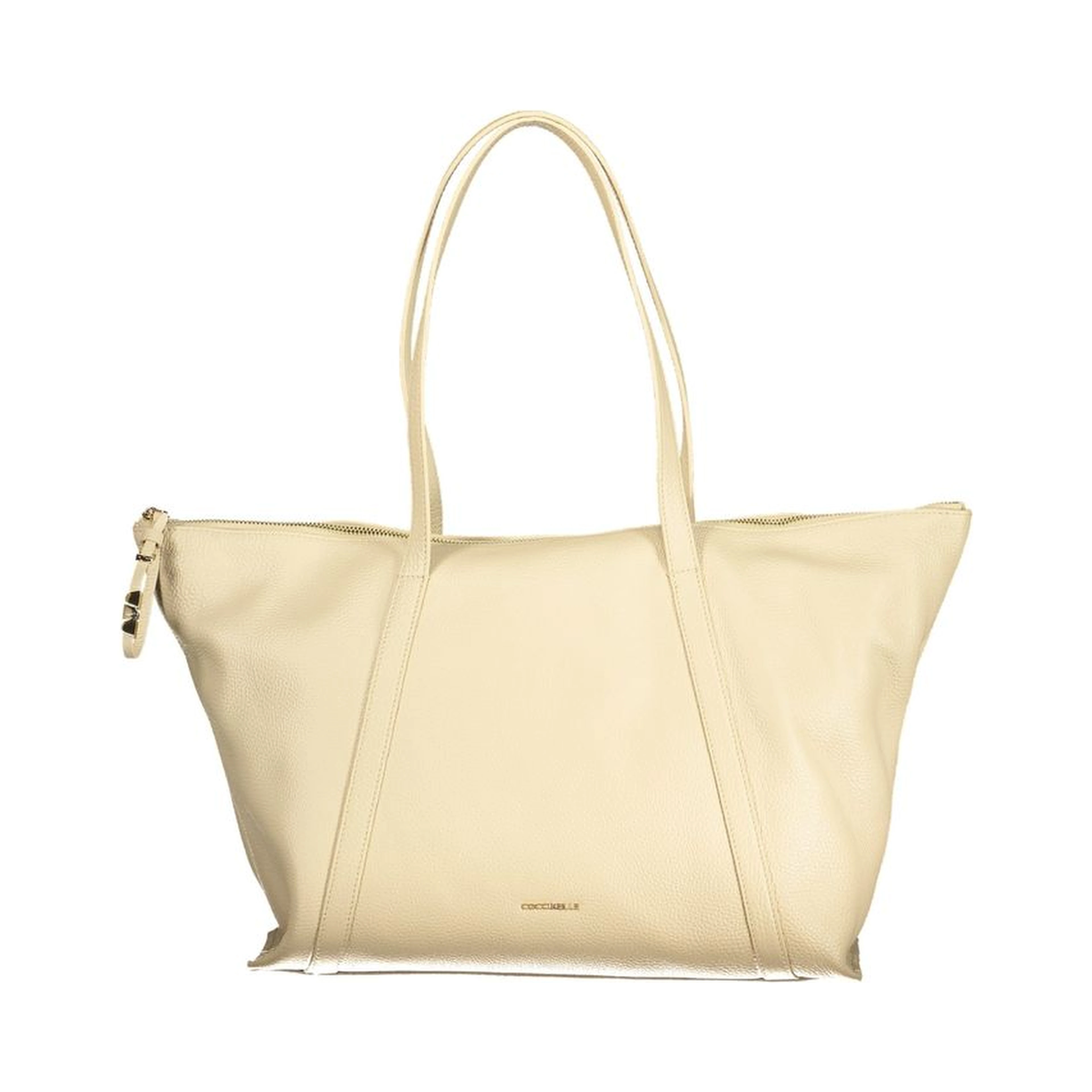 Beige Leather Women's Bag