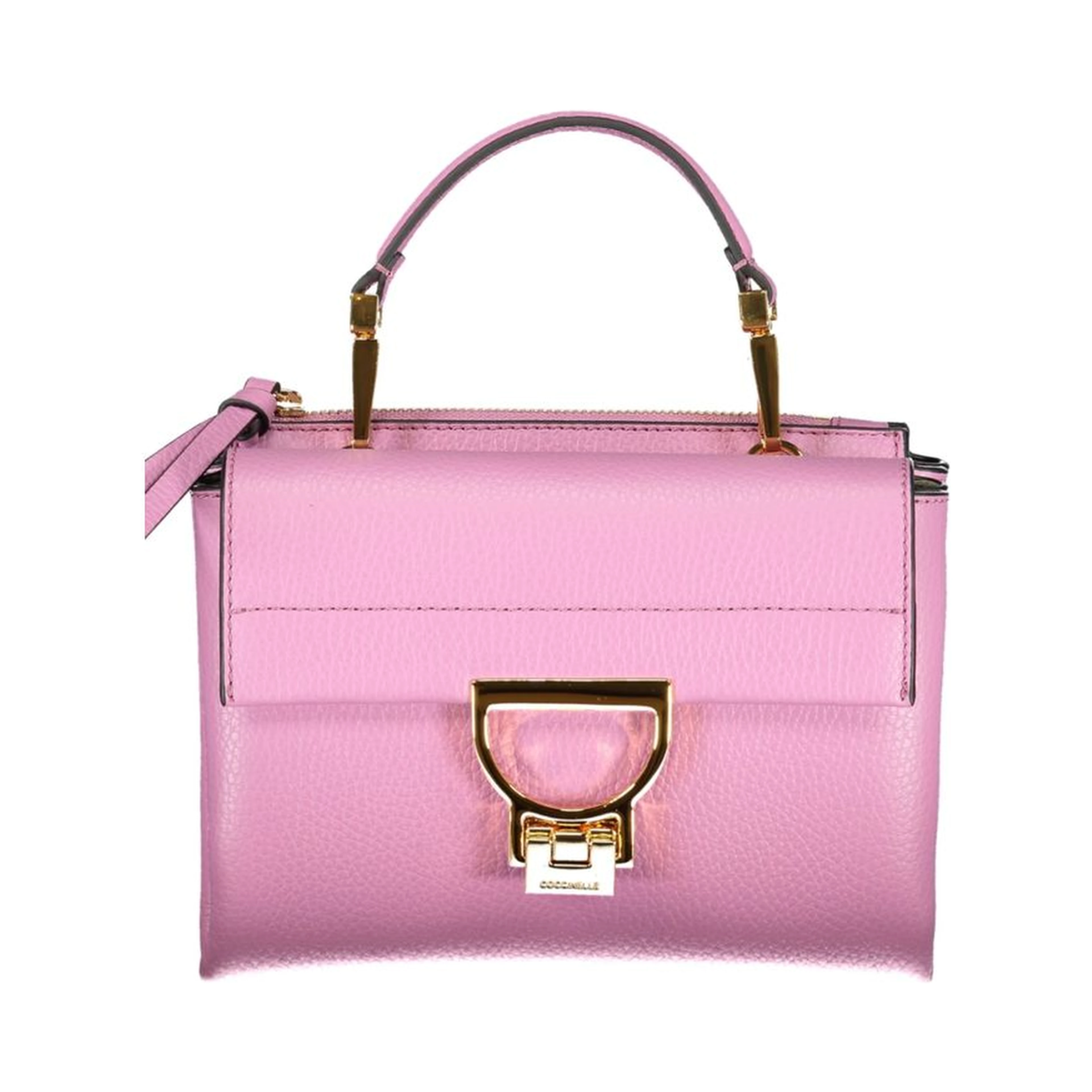 Violet Leather Women's Bag