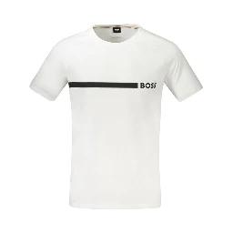 White Cotton Men's T-Shirt