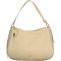 Beige Leather Women's Bag