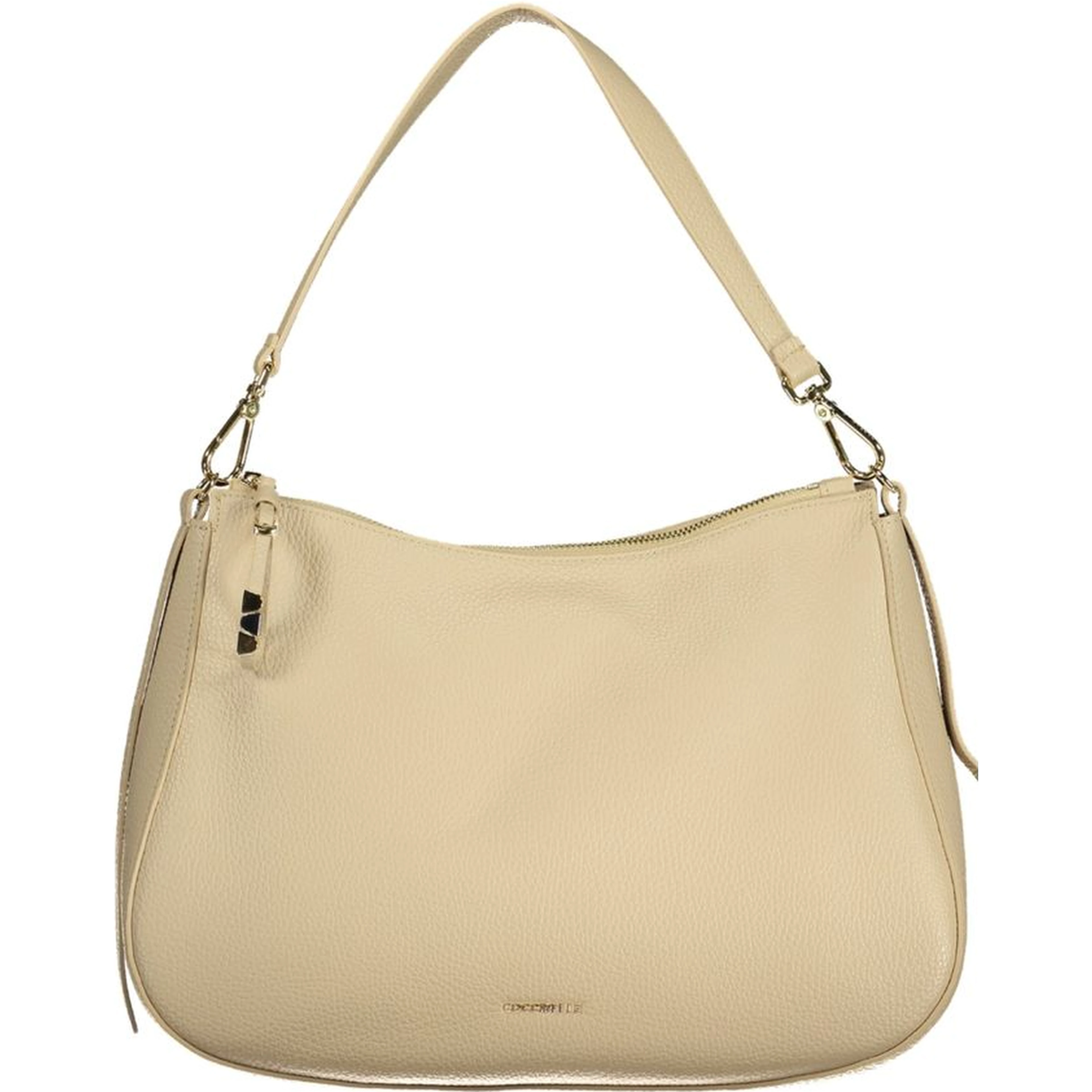 Beige Leather Women's Bag