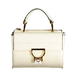 White Leather Women's Bag