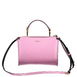 Violet Leather Women's Bag