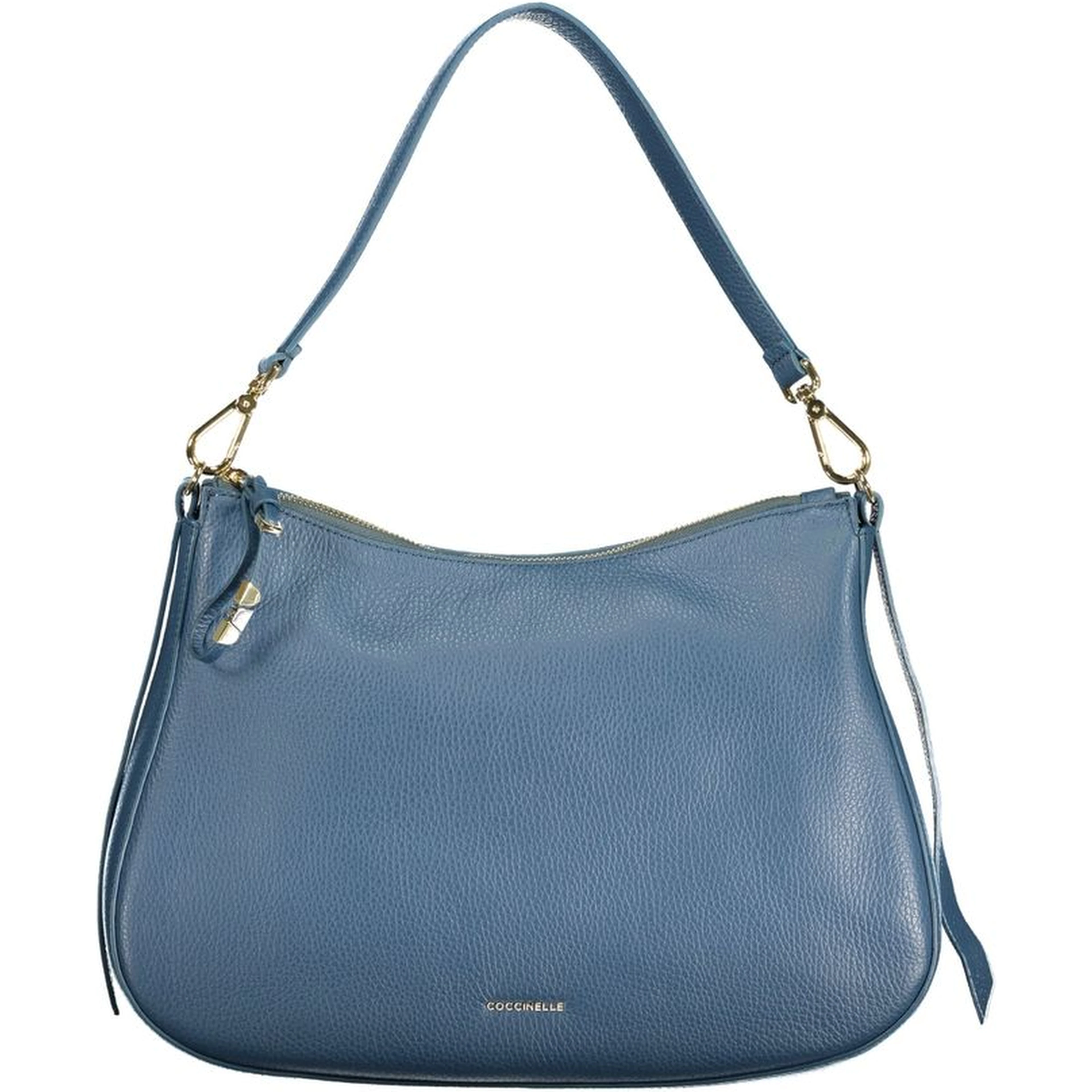 Blue Leather Womens Bag