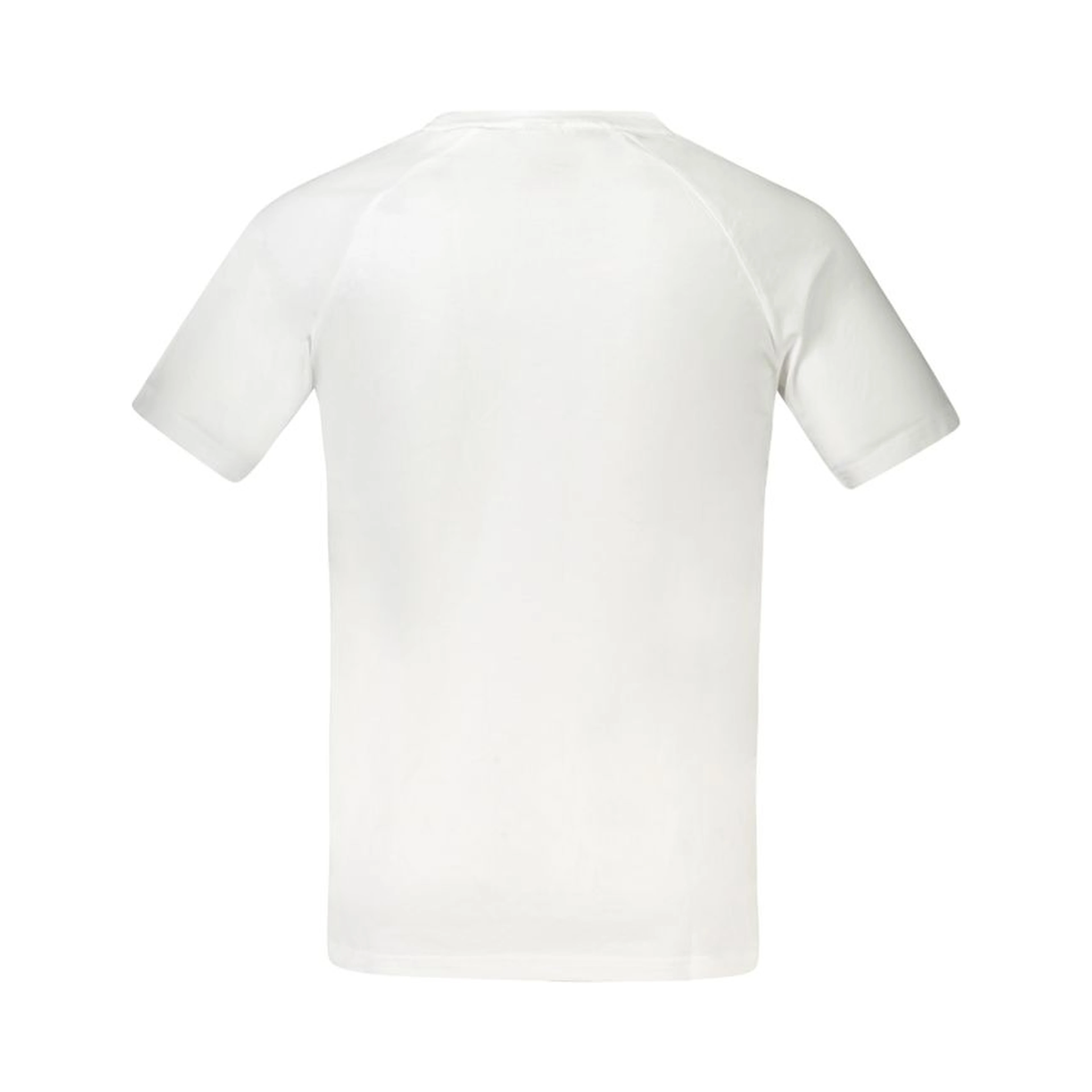 White Cotton Men's T-Shirt