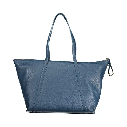 Blue Leather Women's Bag