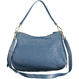 Blue Leather Womens Bag