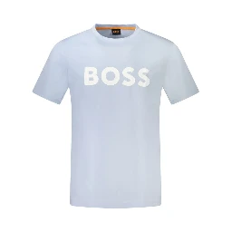 Azzurro Cotton Mens T-Shirt