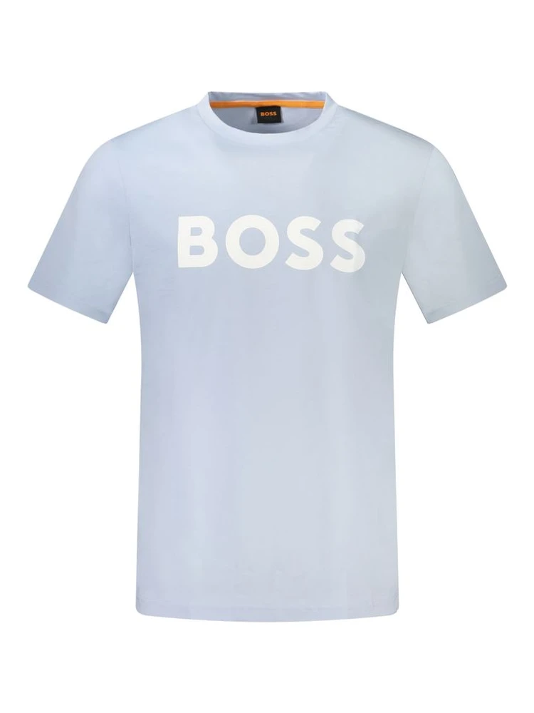 Azzurro Cotton Mens T-Shirt