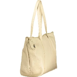 Beige Leather Women's Bag