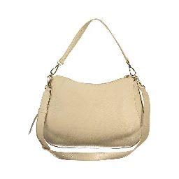 Beige Leather Women's Bag