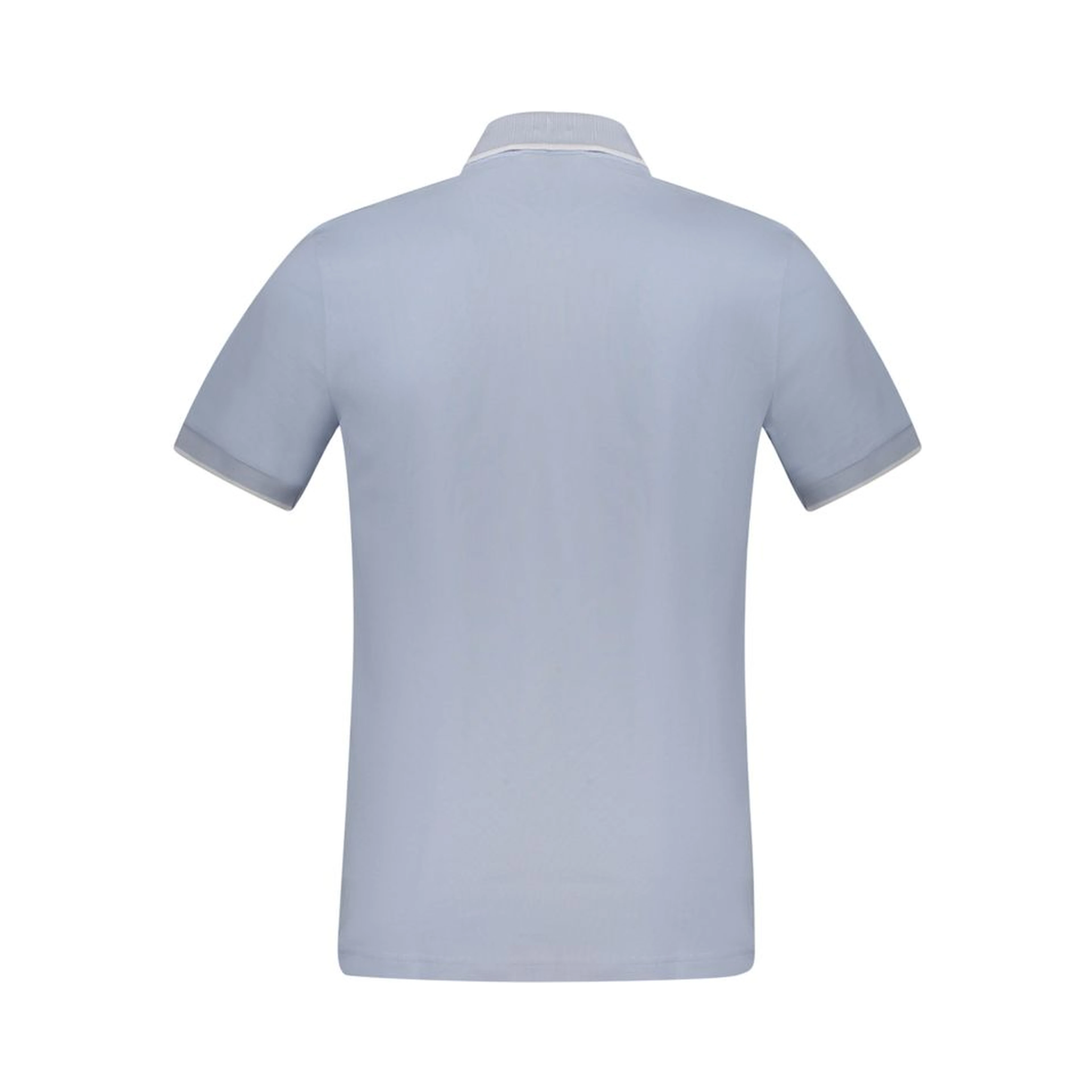 Azure Cotton Men's Polo Shirt
