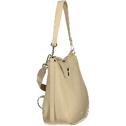 Beige Leather Women's Bag
