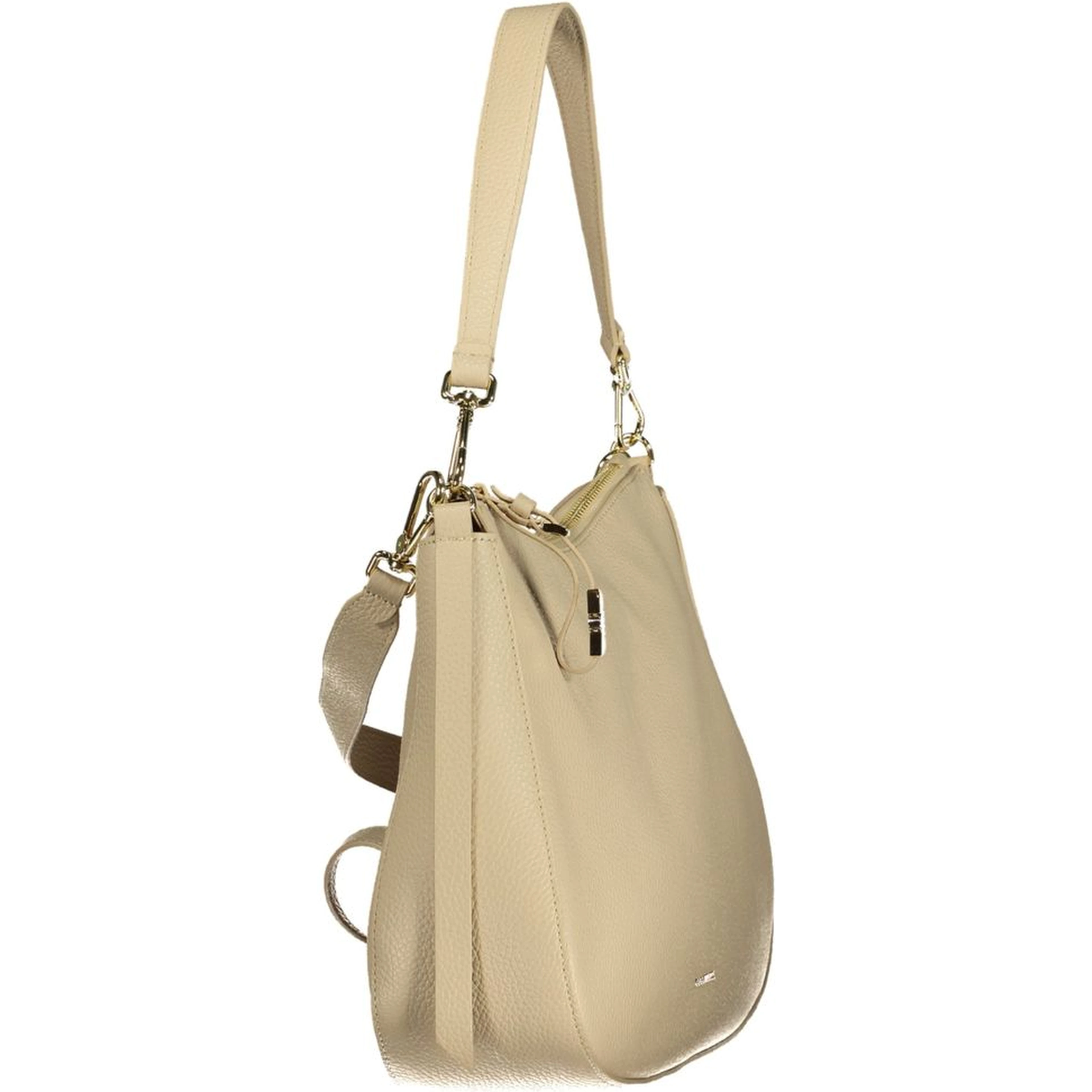 Beige Leather Women's Bag