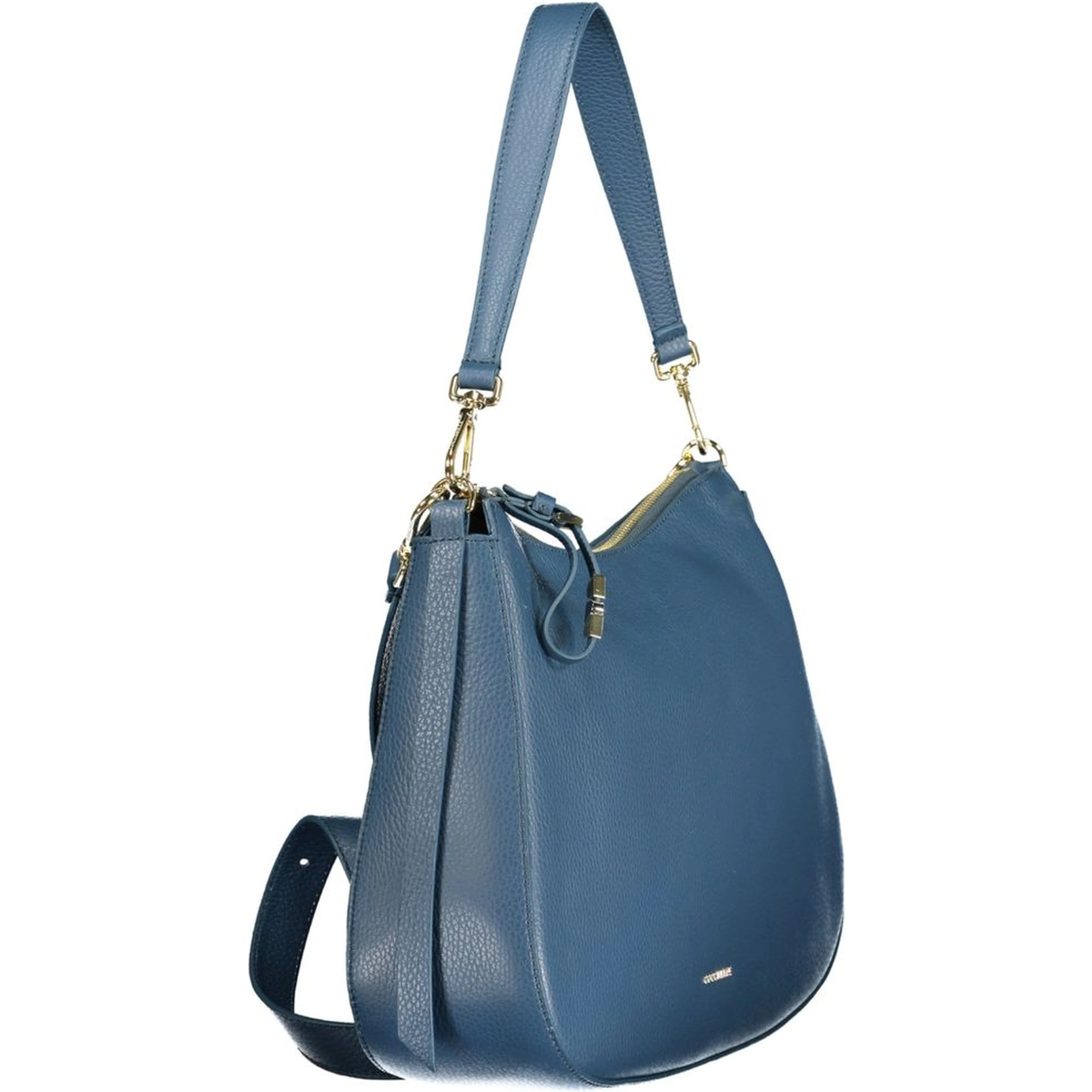 Blue Leather Womens Bag
