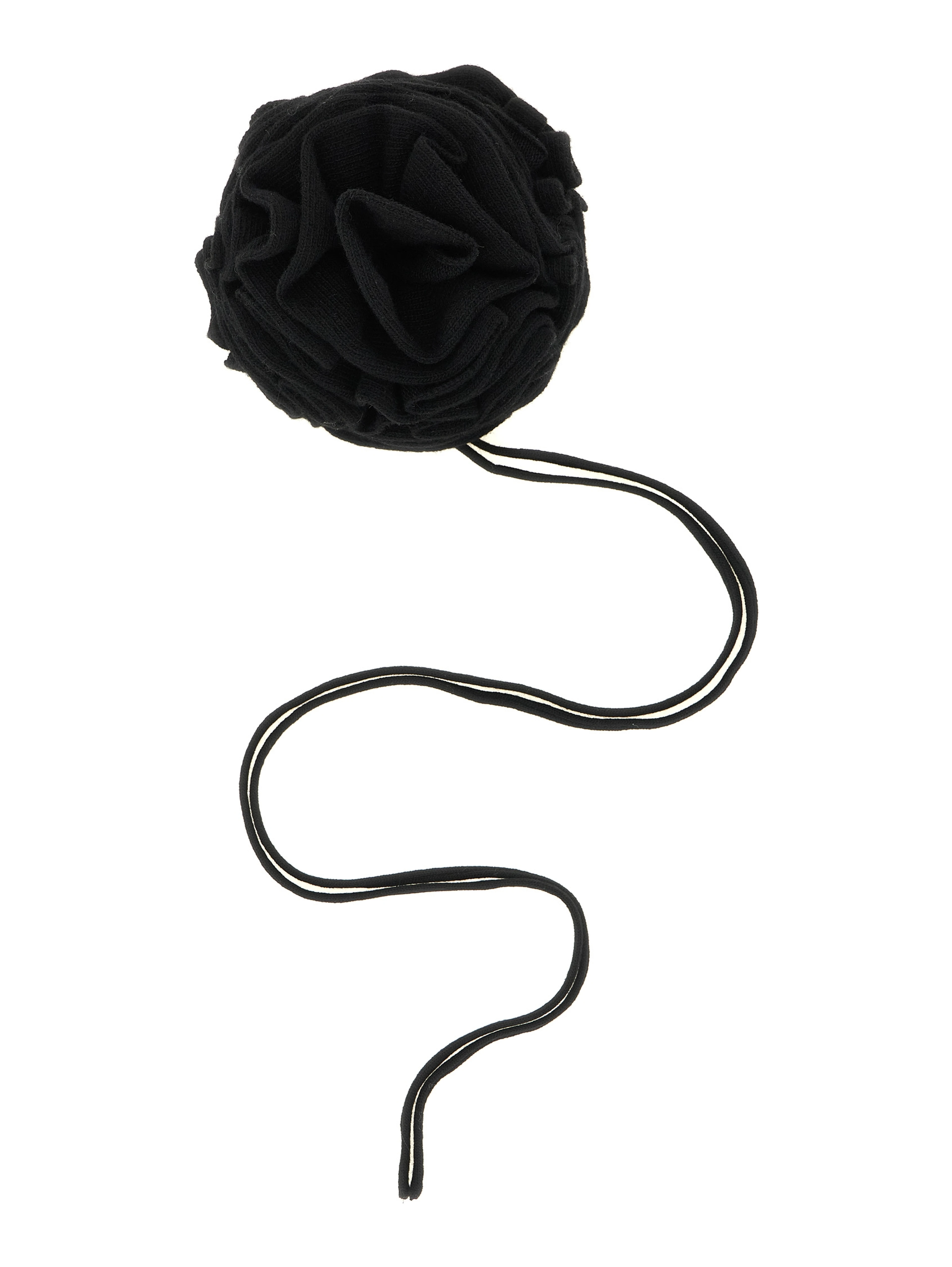 Black Wool Broch