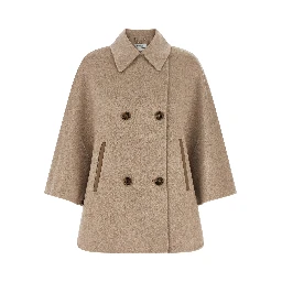 Beige Cashmere Coat
