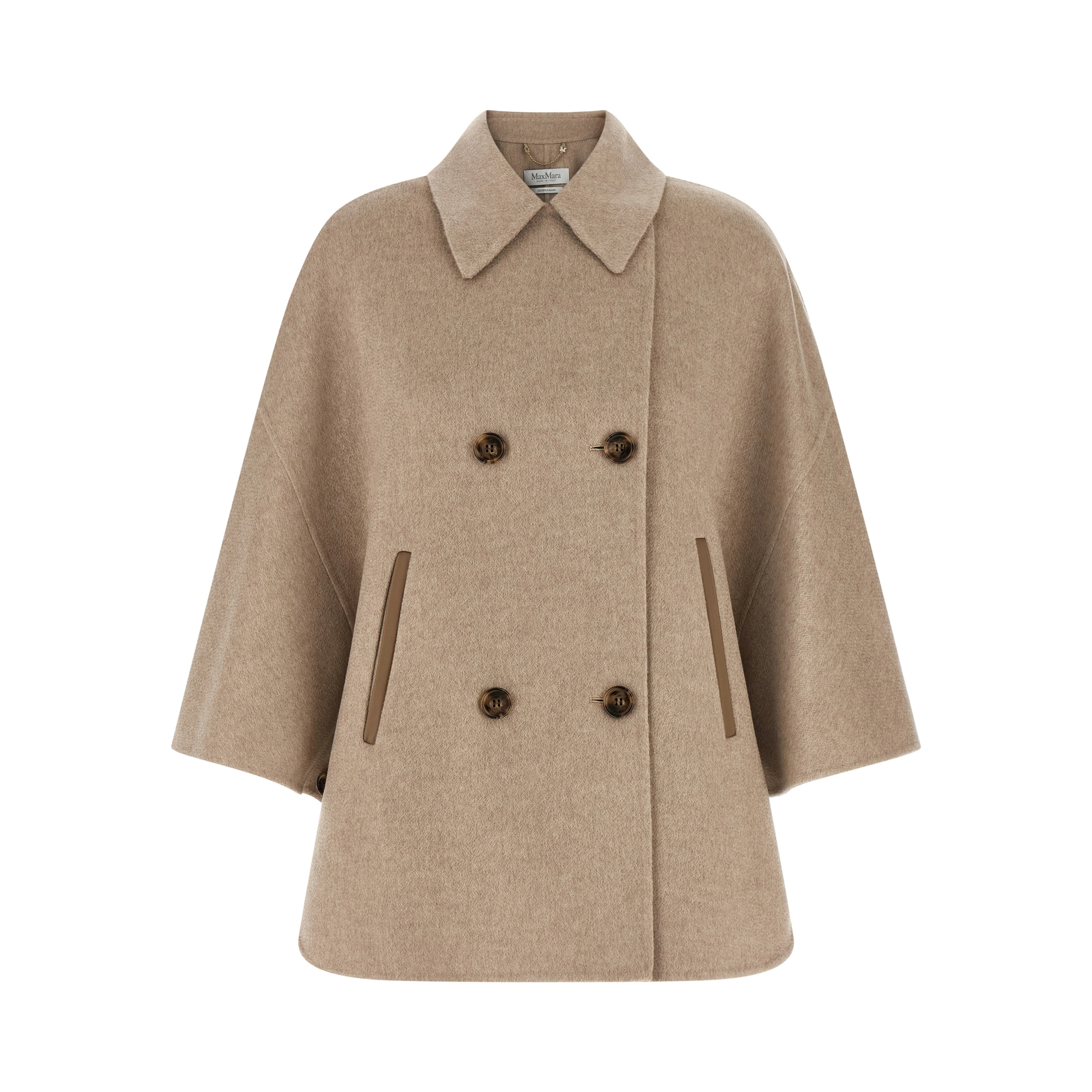 Beige Cashmere Coat