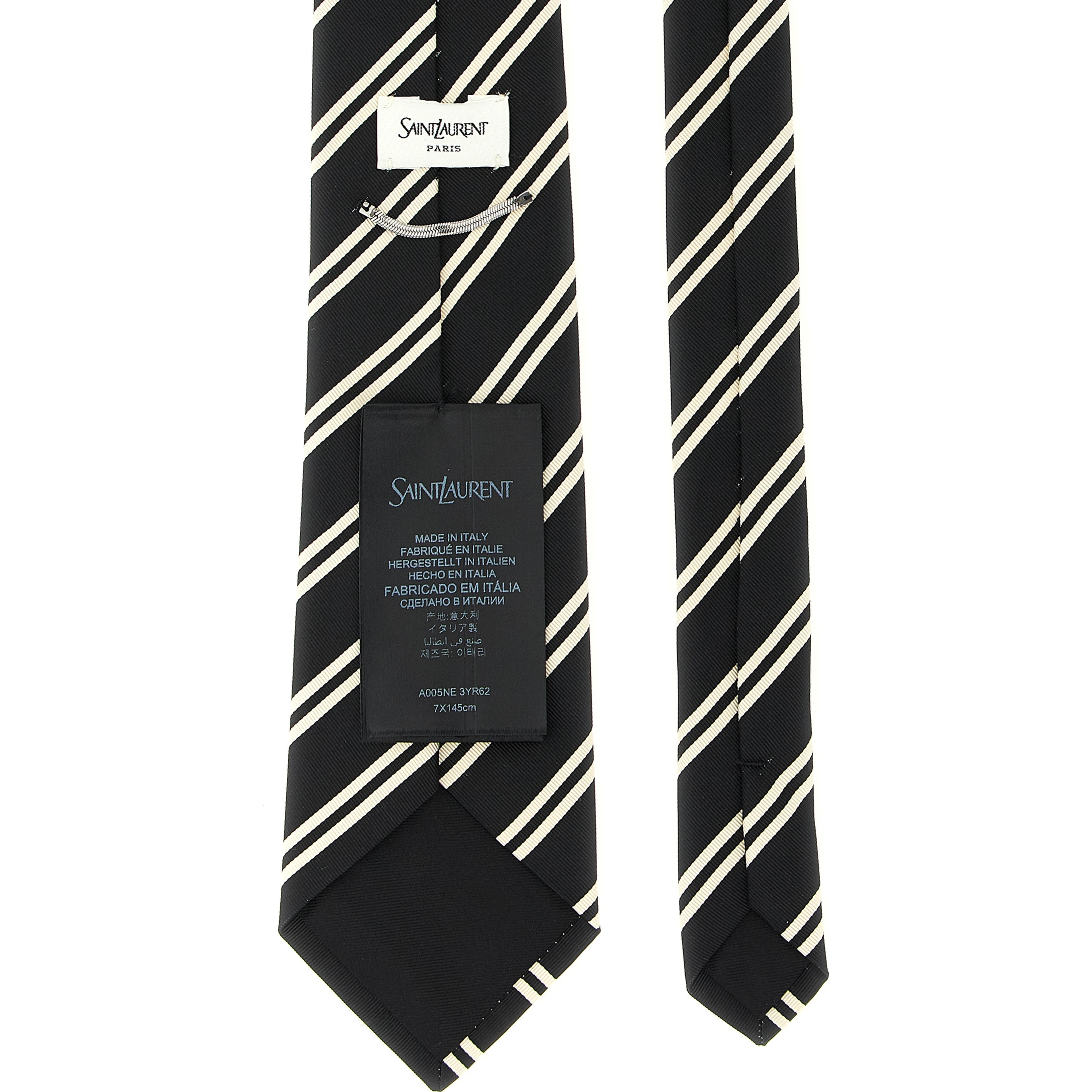 Black Silk Tie