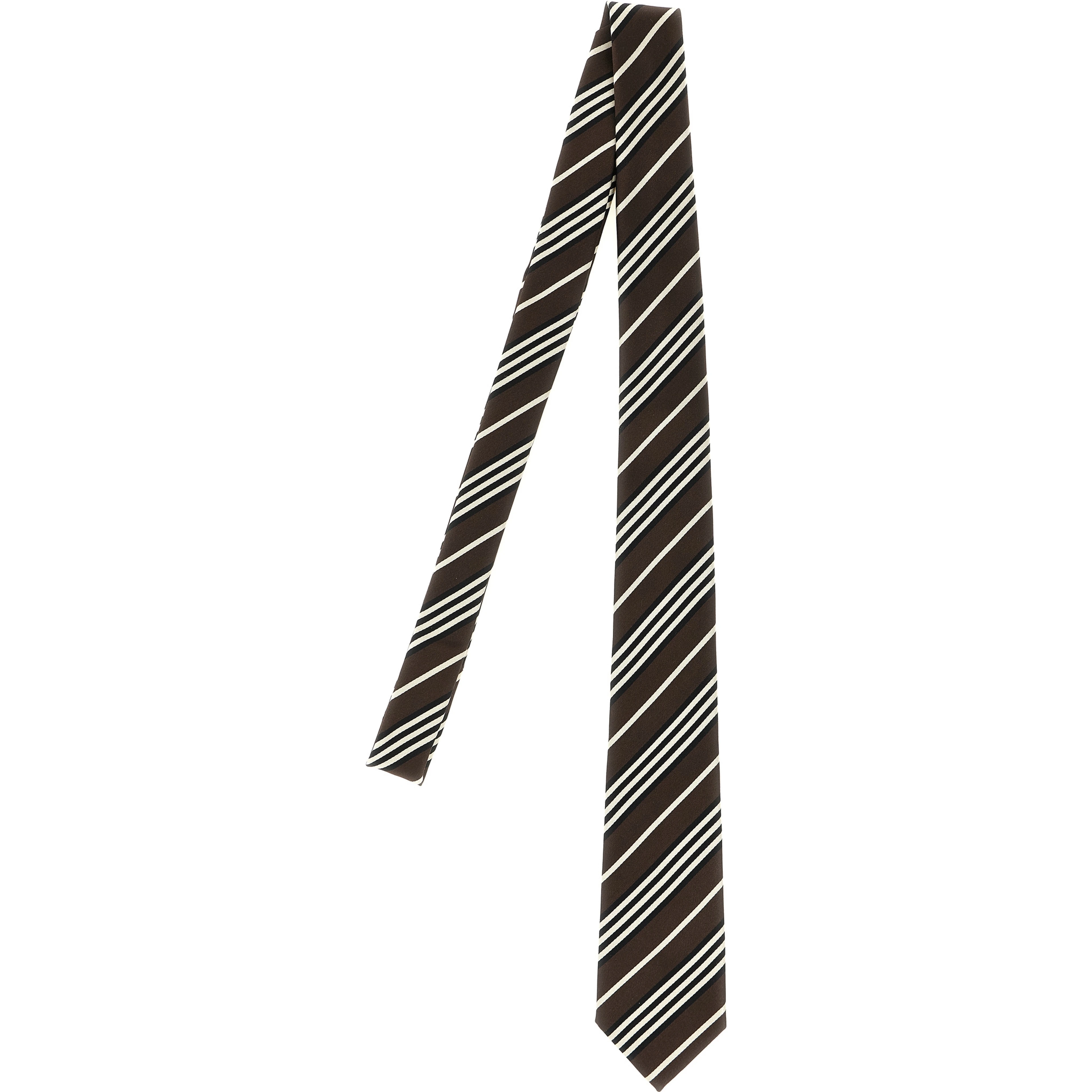 Brown Silk Tie