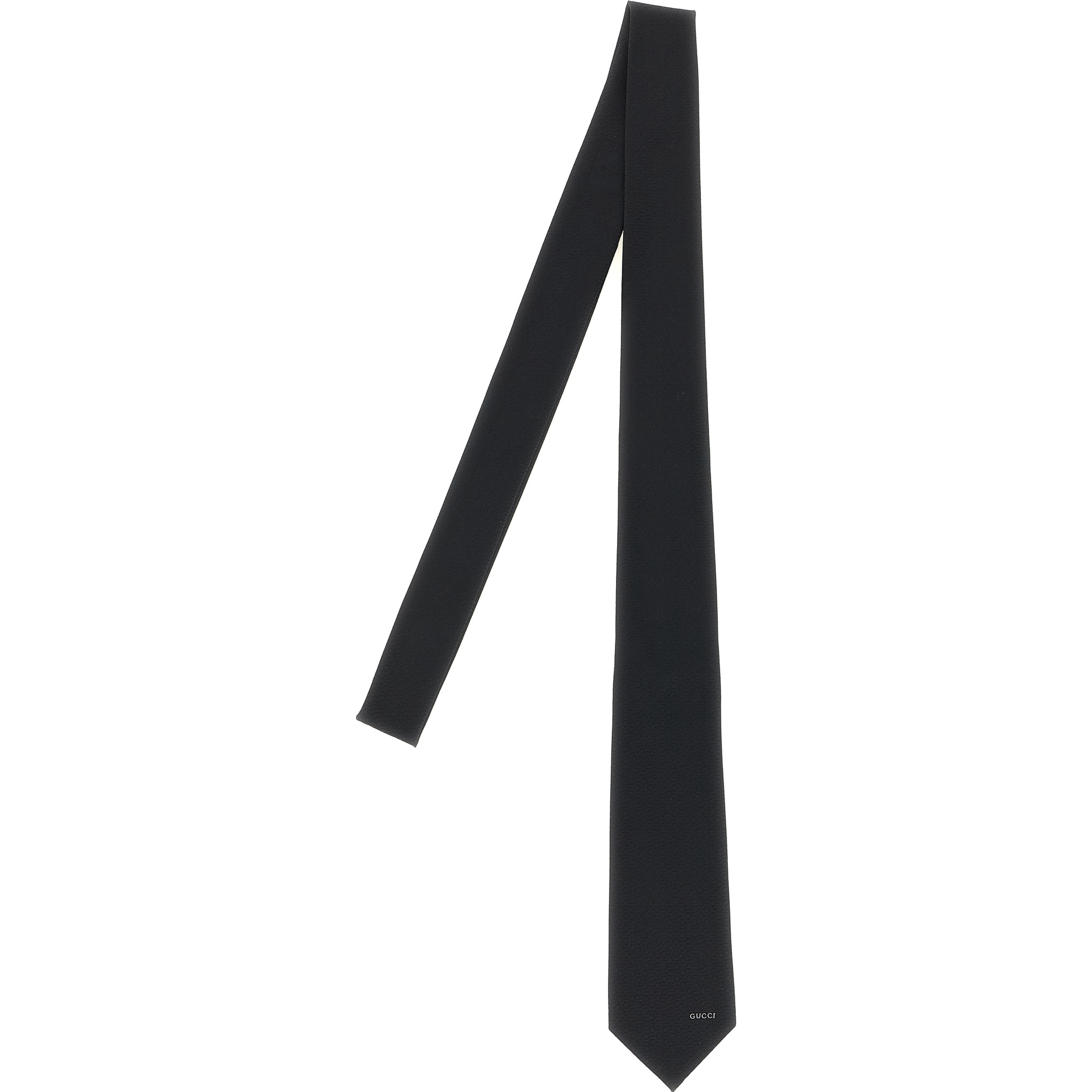 Black Silk Tie