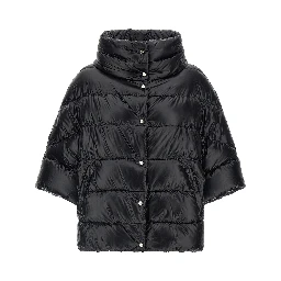 Black Polyamide Coat