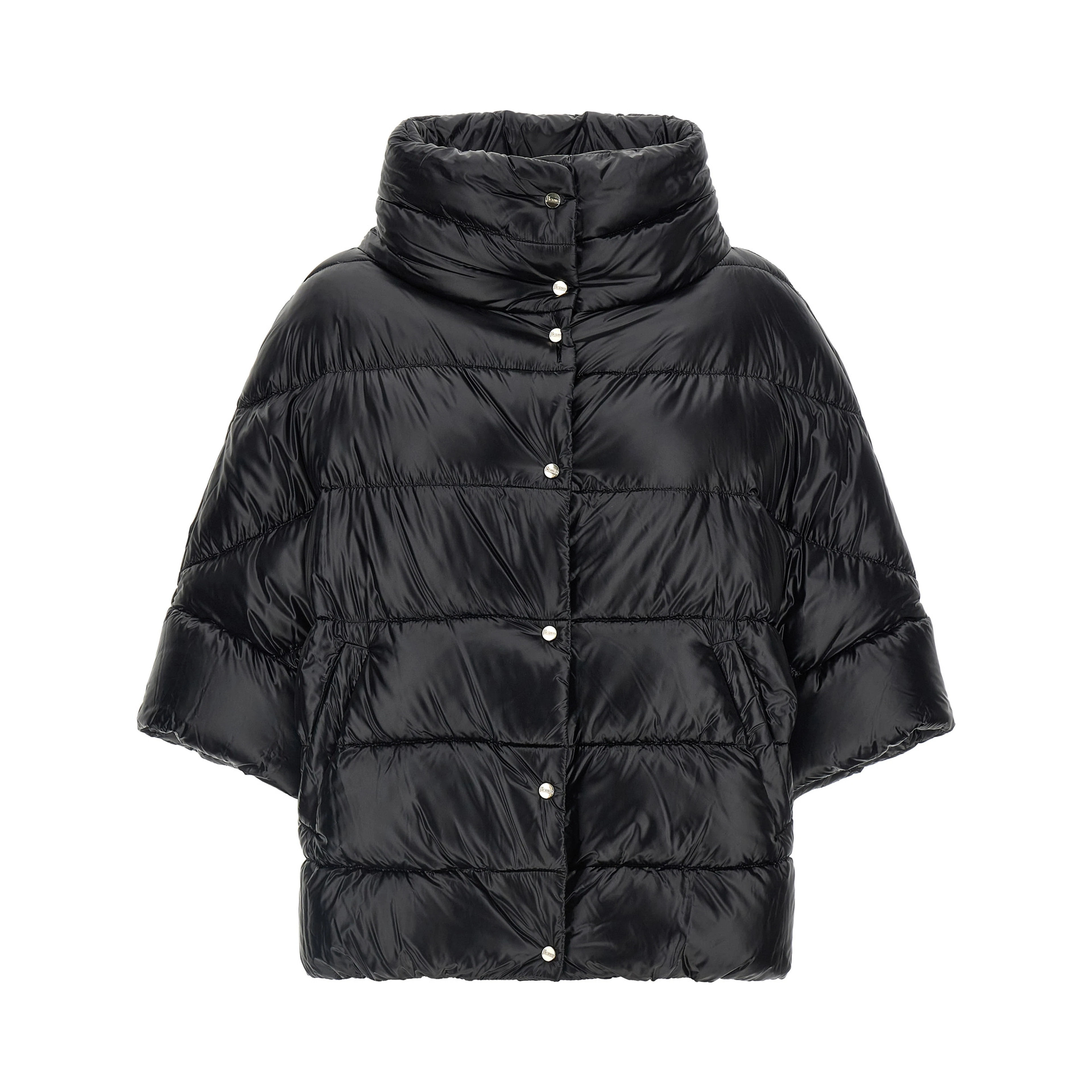 Black Polyamide Coat