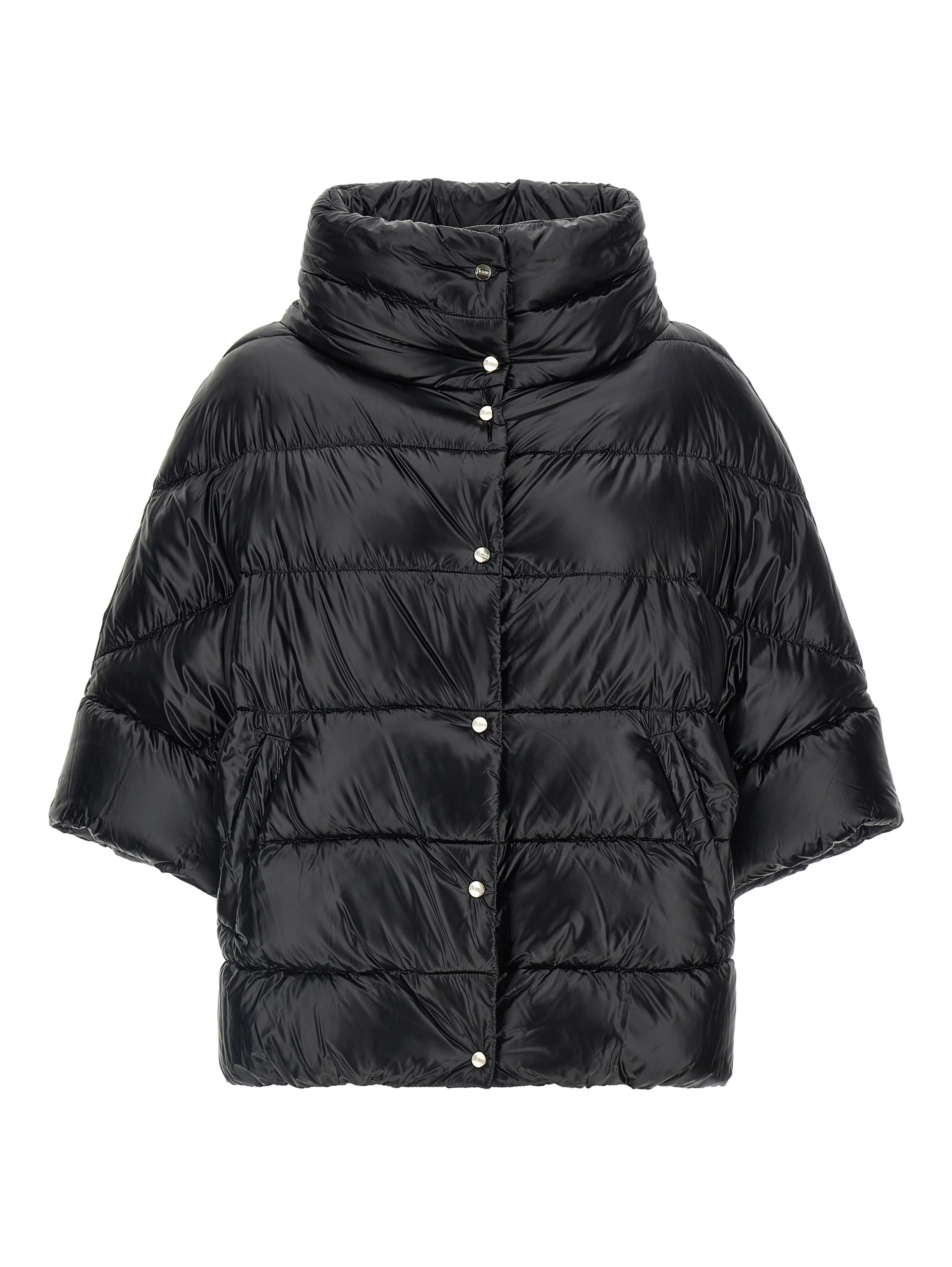 Black Polyamide Coat