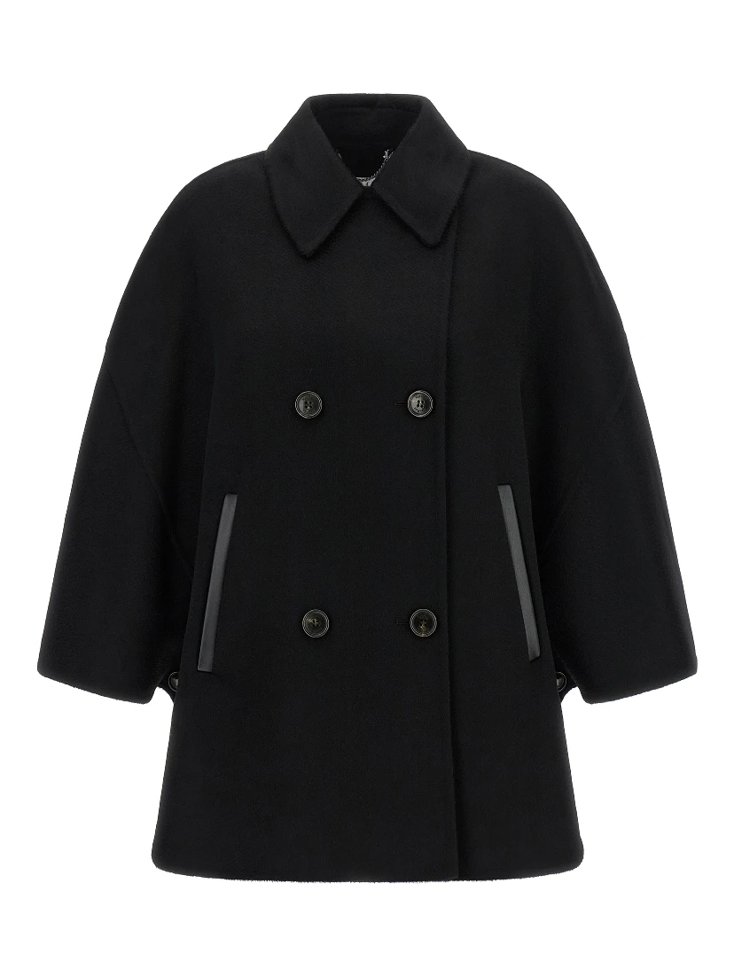 Black Cashmere Coat