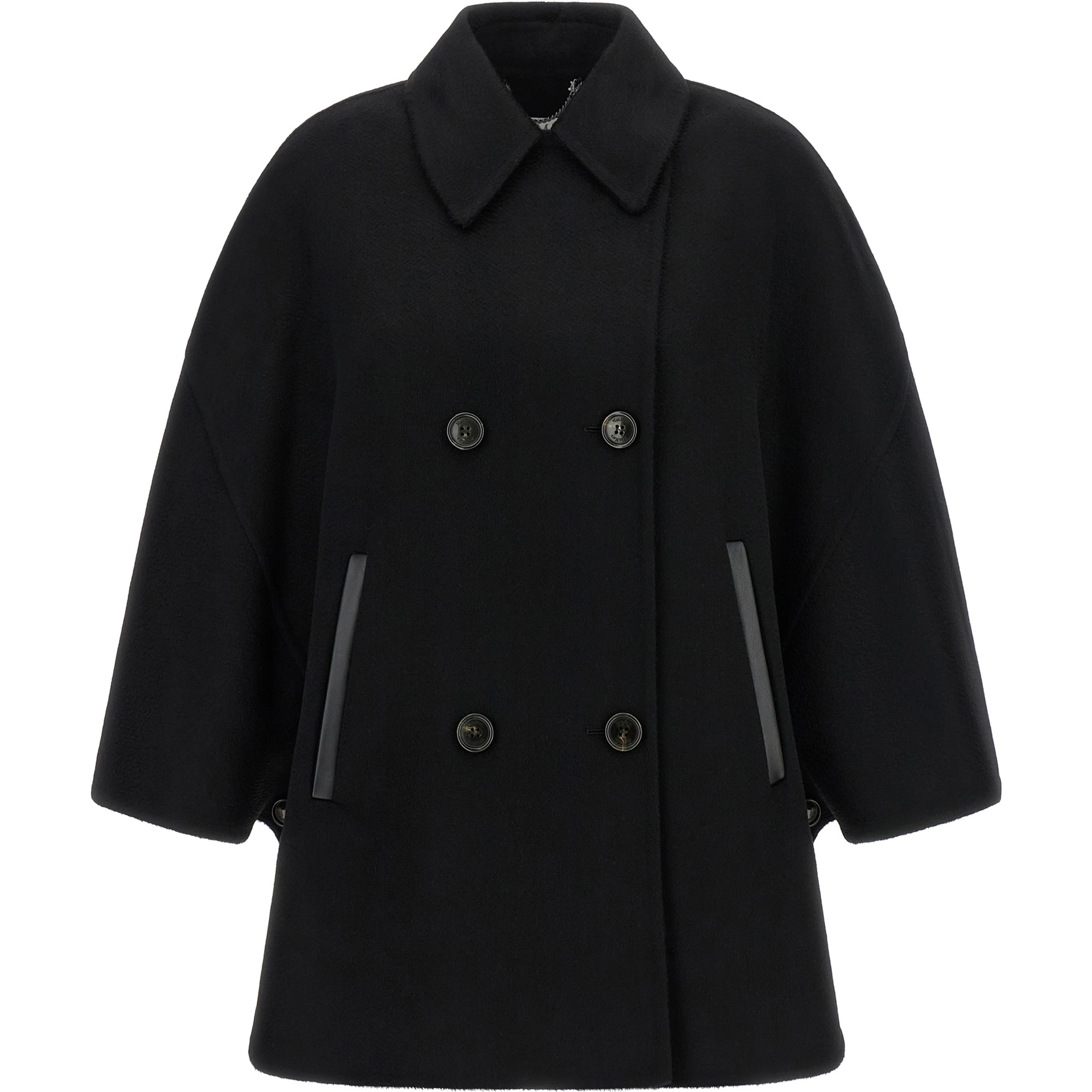 Black Cashmere Coat