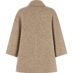 Beige Cashmere Coat