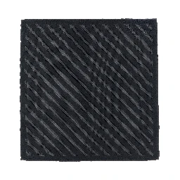 Gray Silk Pocket Square