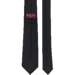 Black Silk Tie