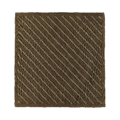 Brown Silk Foulard