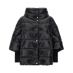 Black Polyamide Coat