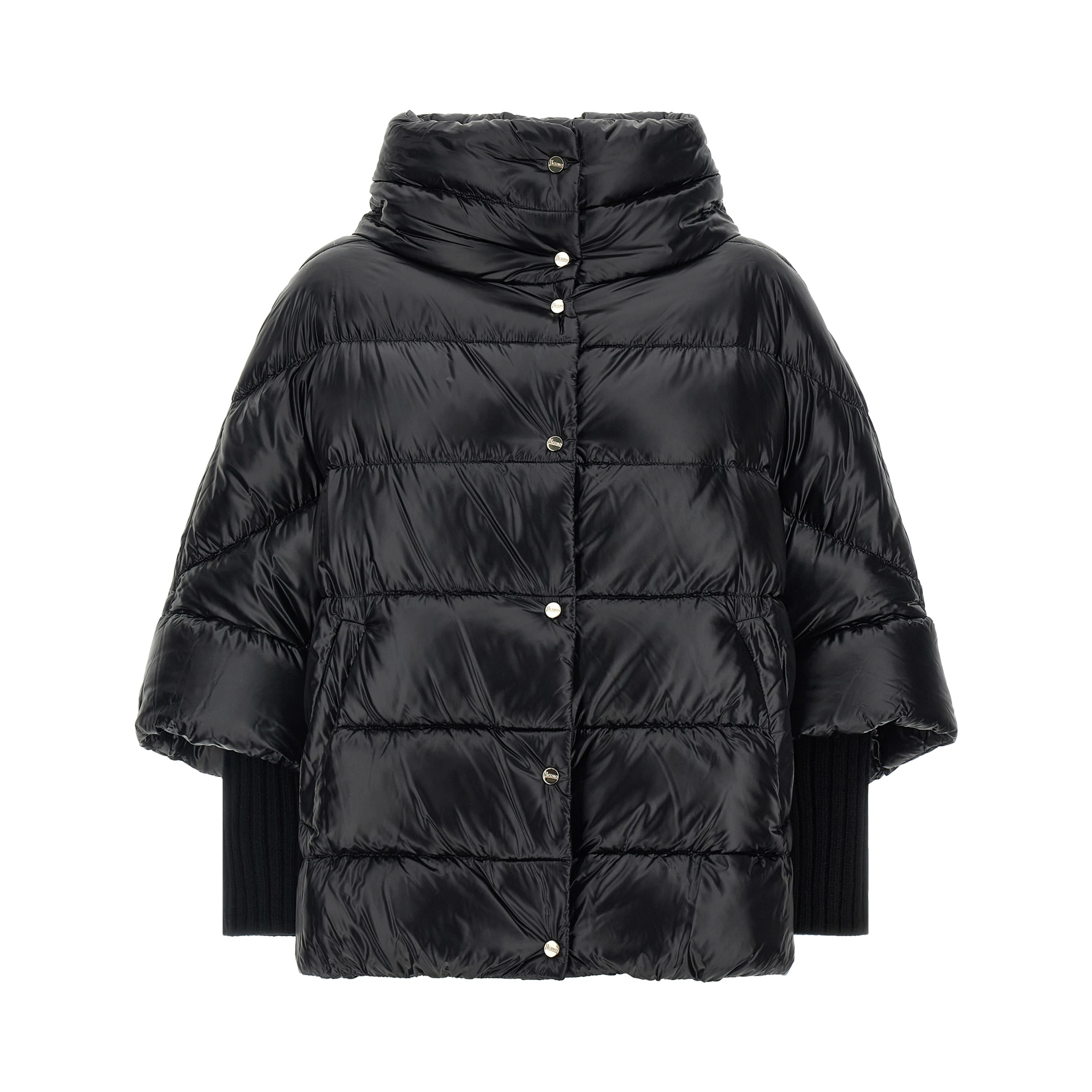 Black Polyamide Coat