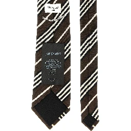 Brown Silk Tie