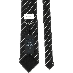 Black Silk Tie