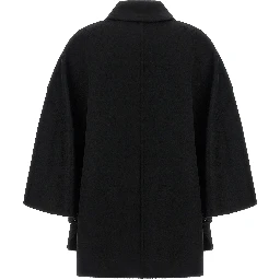 Black Cashmere Coat