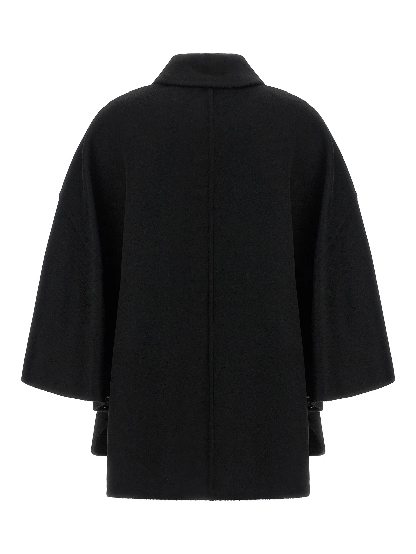 Black Cashmere Coat