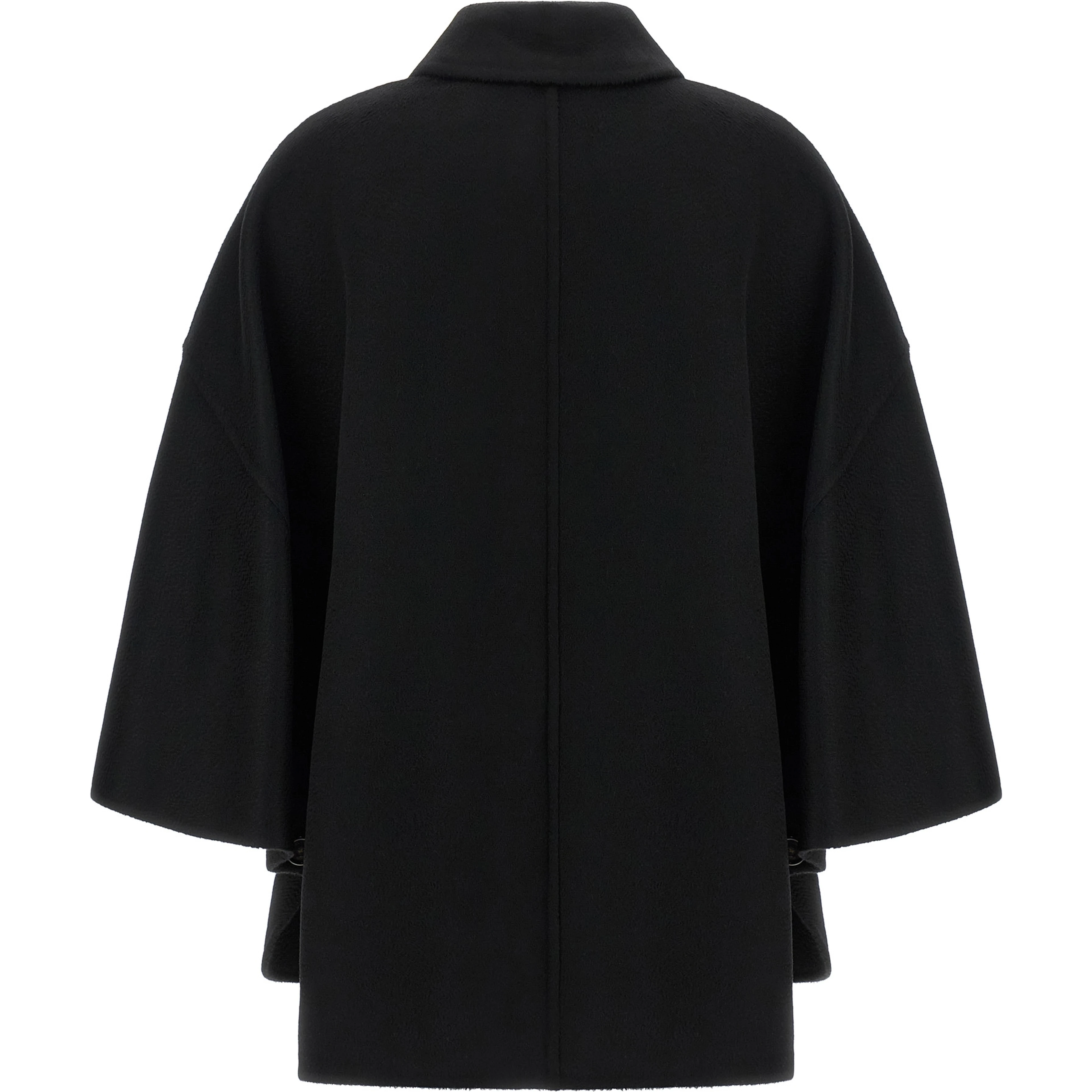 Black Cashmere Coat