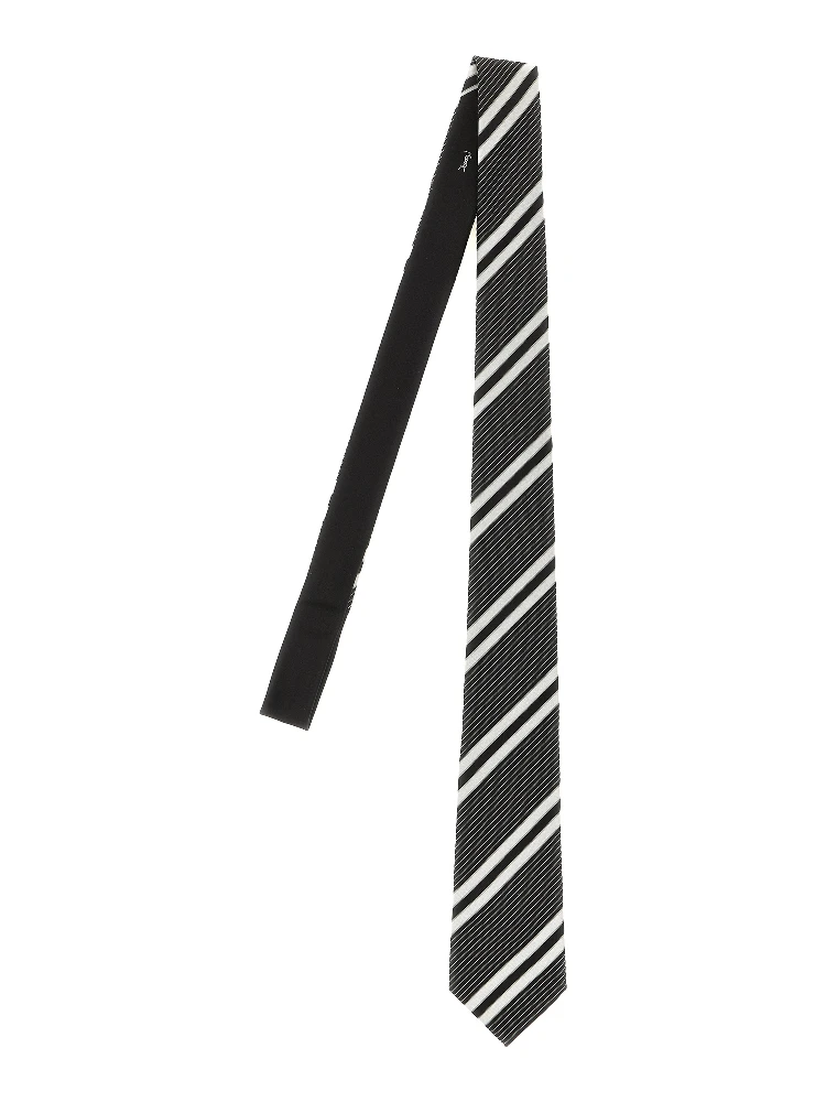 Bicolor Silk Tie