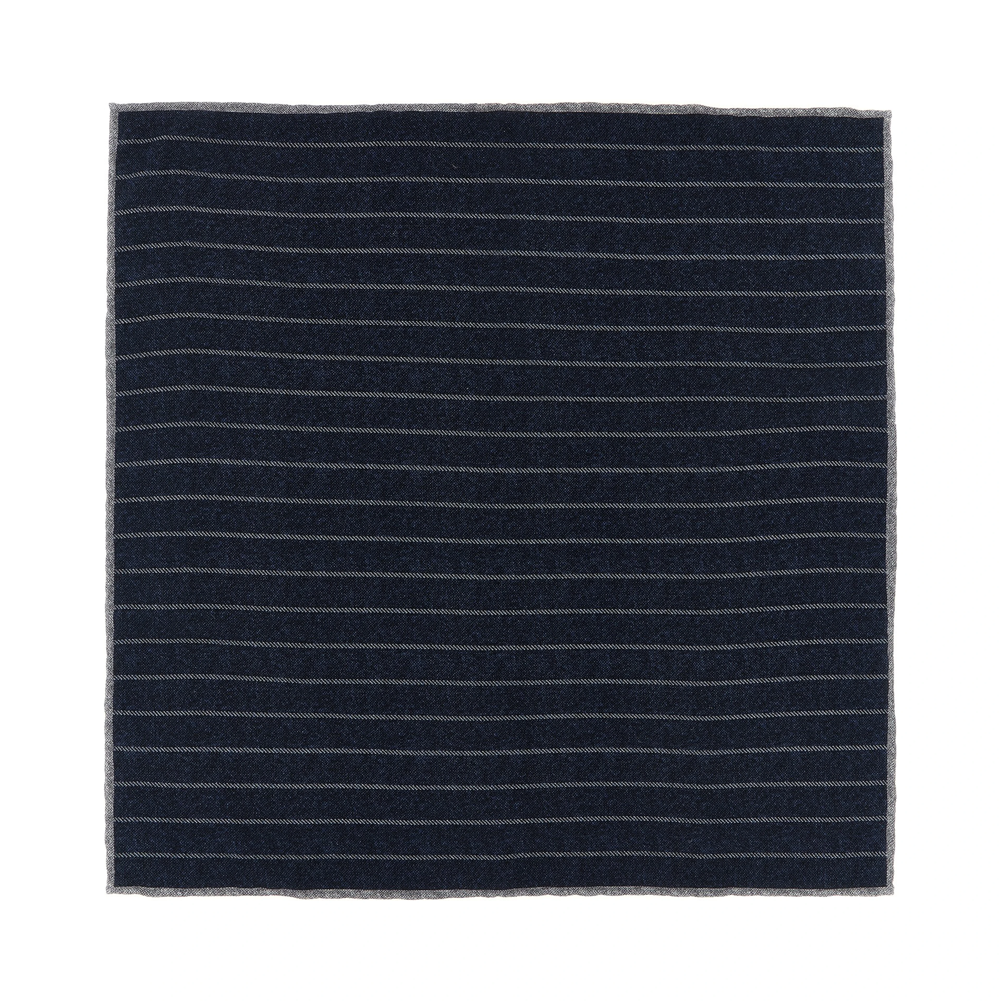 Blue Silk Pocket Square