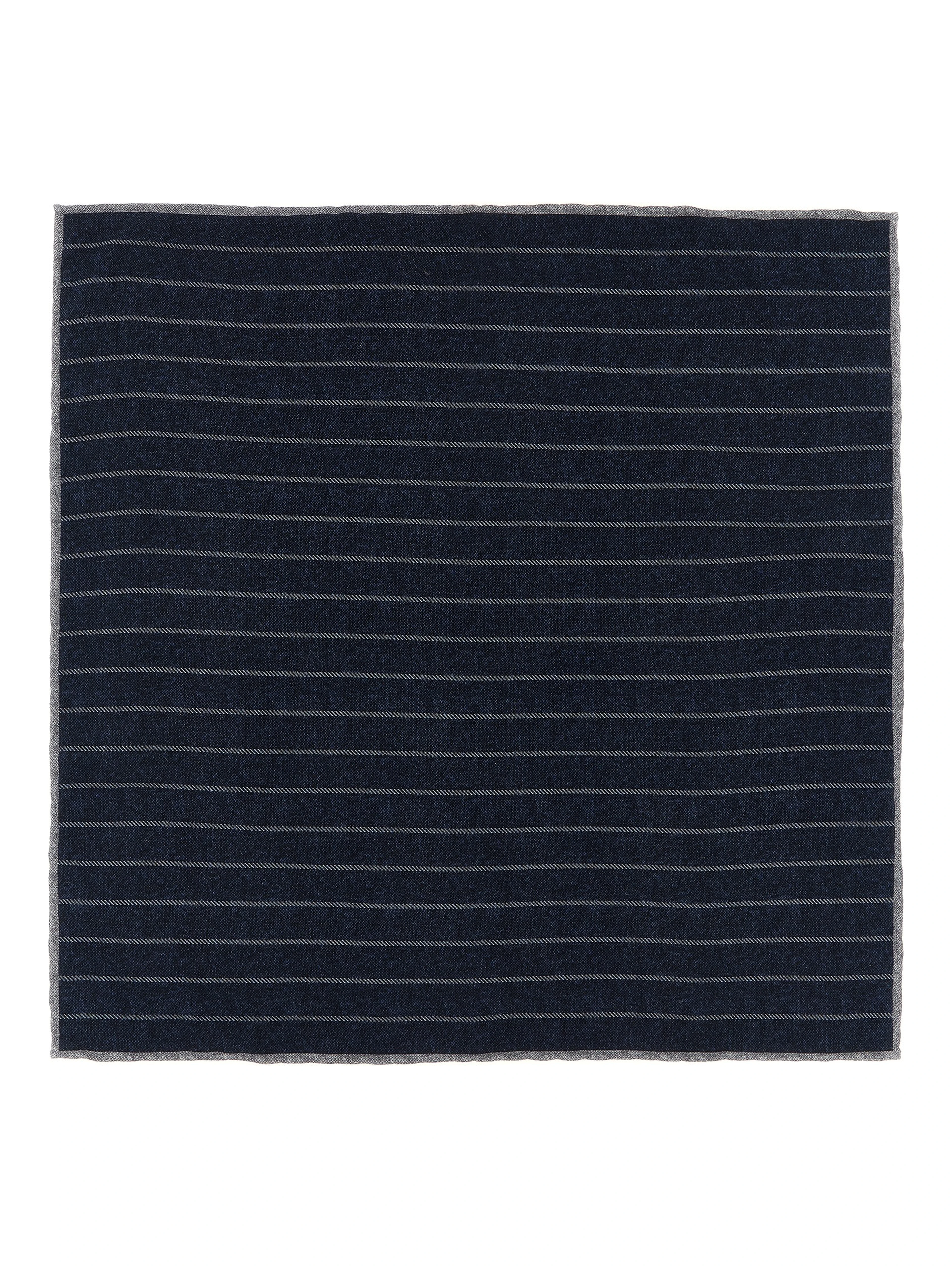 Blue Silk Pocket Square